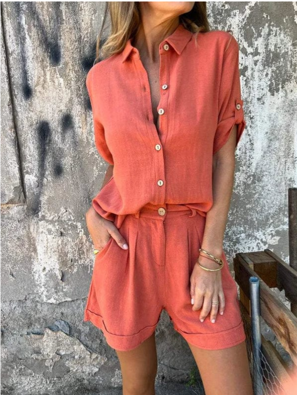 Emma | Leichtes Leinen-Set für den Sommer