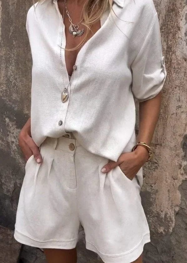 Emma | Leichtes Leinen-Set für den Sommer