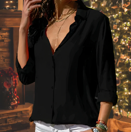 Lina | Elegante Chiffonbluse