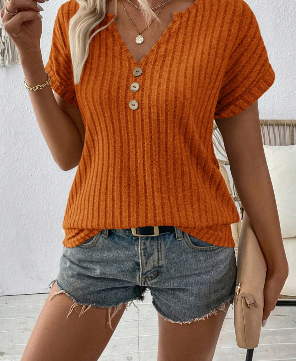 Mara | Stylisches Rippshirt